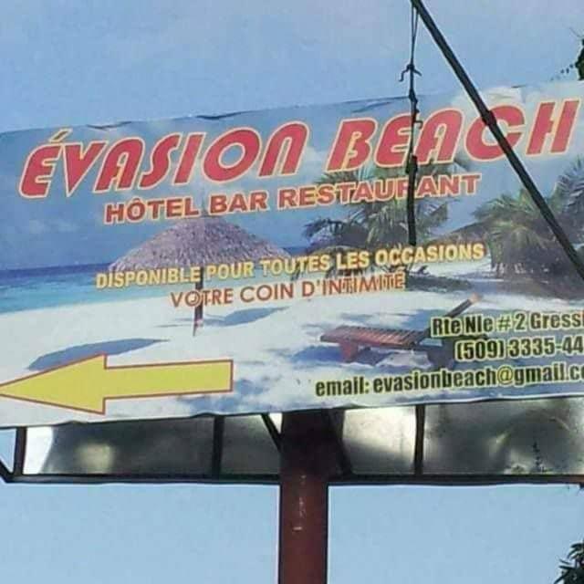 Evasion Beach Hotel Gressier ภายนอก รูปภาพ